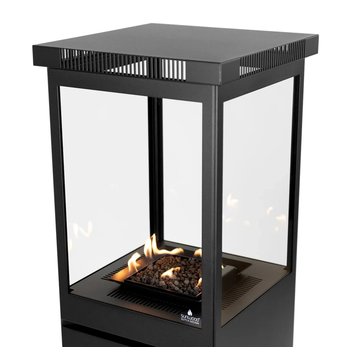 Marino Original - Matte Black Patio Fire - Outdoor Gas Patio Heater - image 7