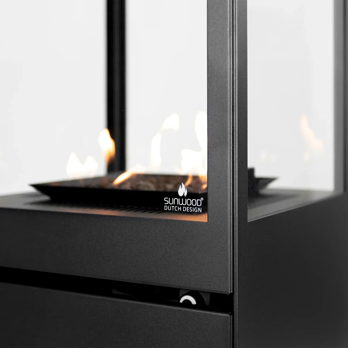 Marino Original - Matte Black Patio Fire - Outdoor Gas Patio Heater - image 6