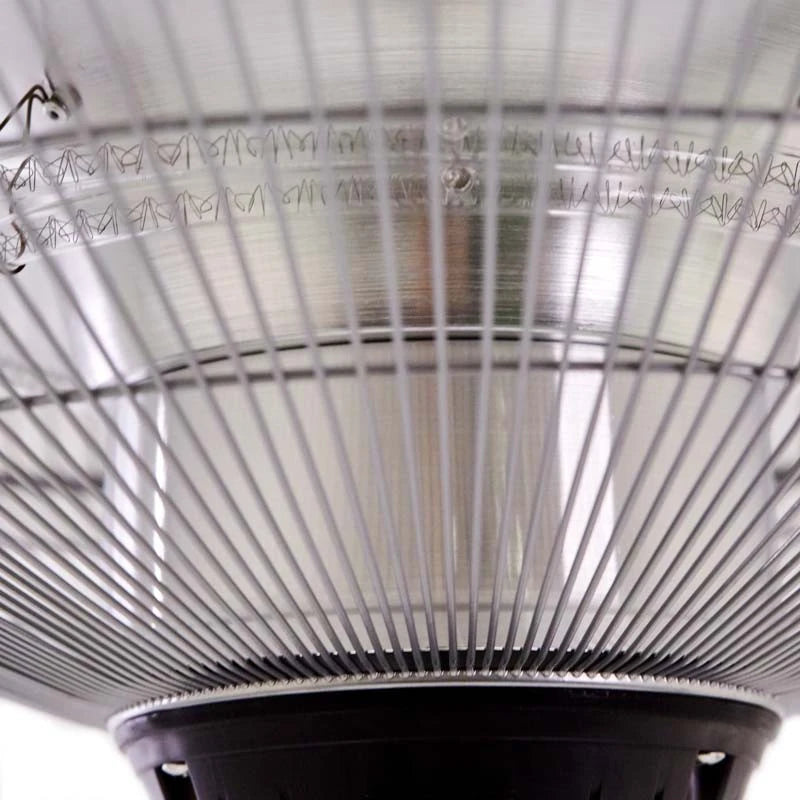 Heater Standing Telescope 900-1200-2100 W Silver - Freestanding Electric Patio Heater - image 6
