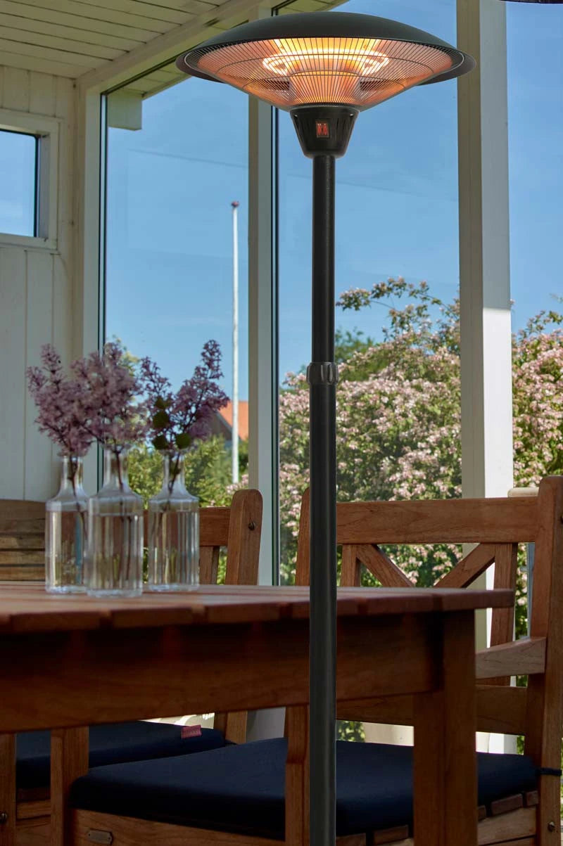 Heater Standing Telescope 900-1200-2100 W Black - Freestanding Electric Patio Heater - image 5
