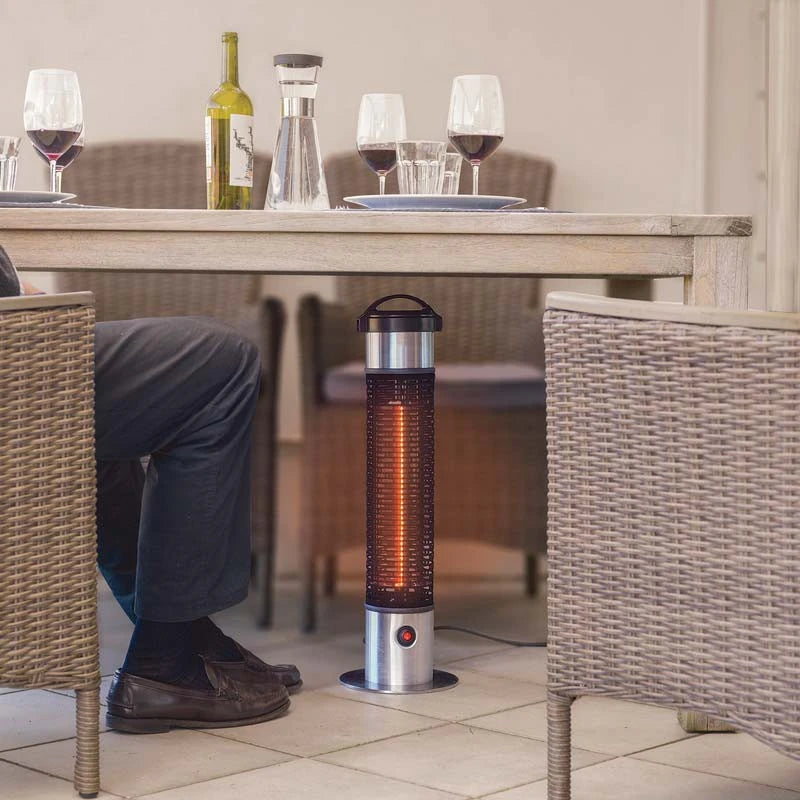Patio Heater Under-table Model 1200 W Silver - image 6