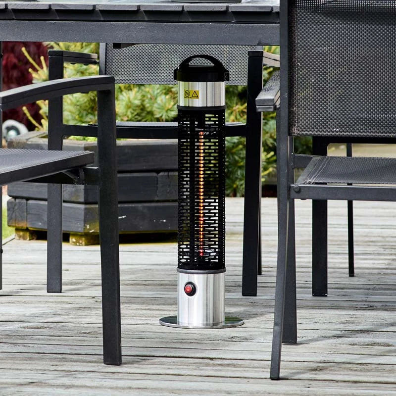 Patio Heater Under-table Model 1200 W Silver - image 3