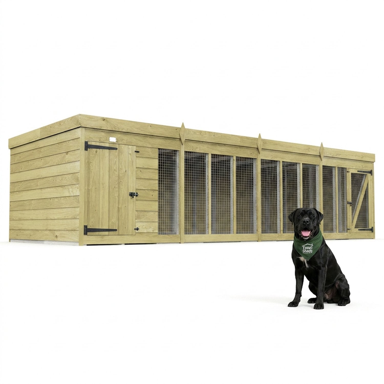 16 x 4 Dog Kennel And Run - view 4