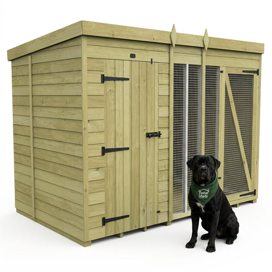10 x 6 Dog Kennel And Run (Full Height) - view 3