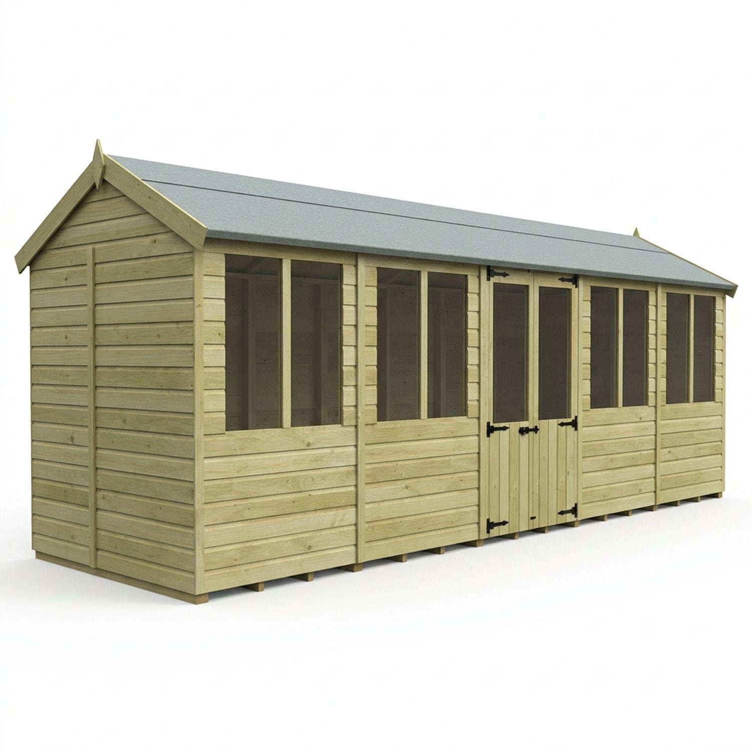 20 x 5 Apex Summer House - view 3