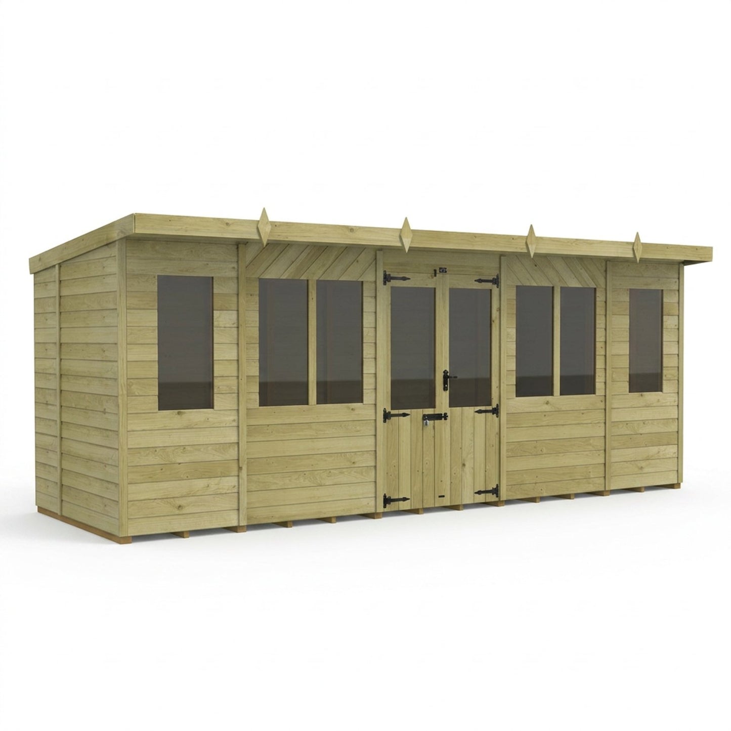 18 x 5 Pent Summer House - view 4