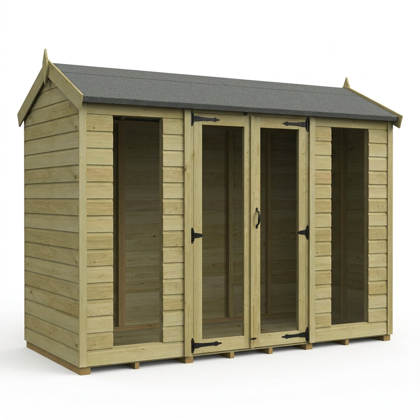 10 x 4 Apex Summer House (Full Height Window) - view 3