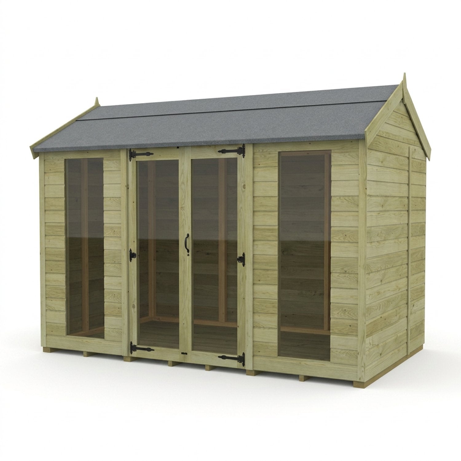10 x 8 Apex Summer House (Full Height Window) - view 5