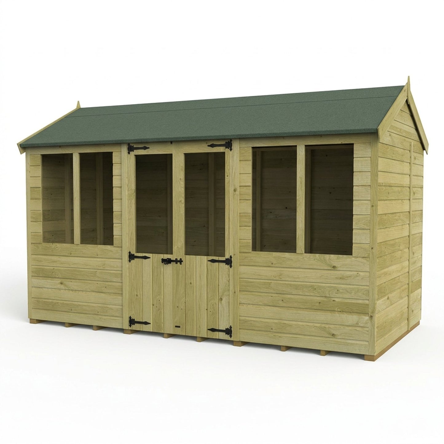 12 x 8 Apex Summer House - view 6