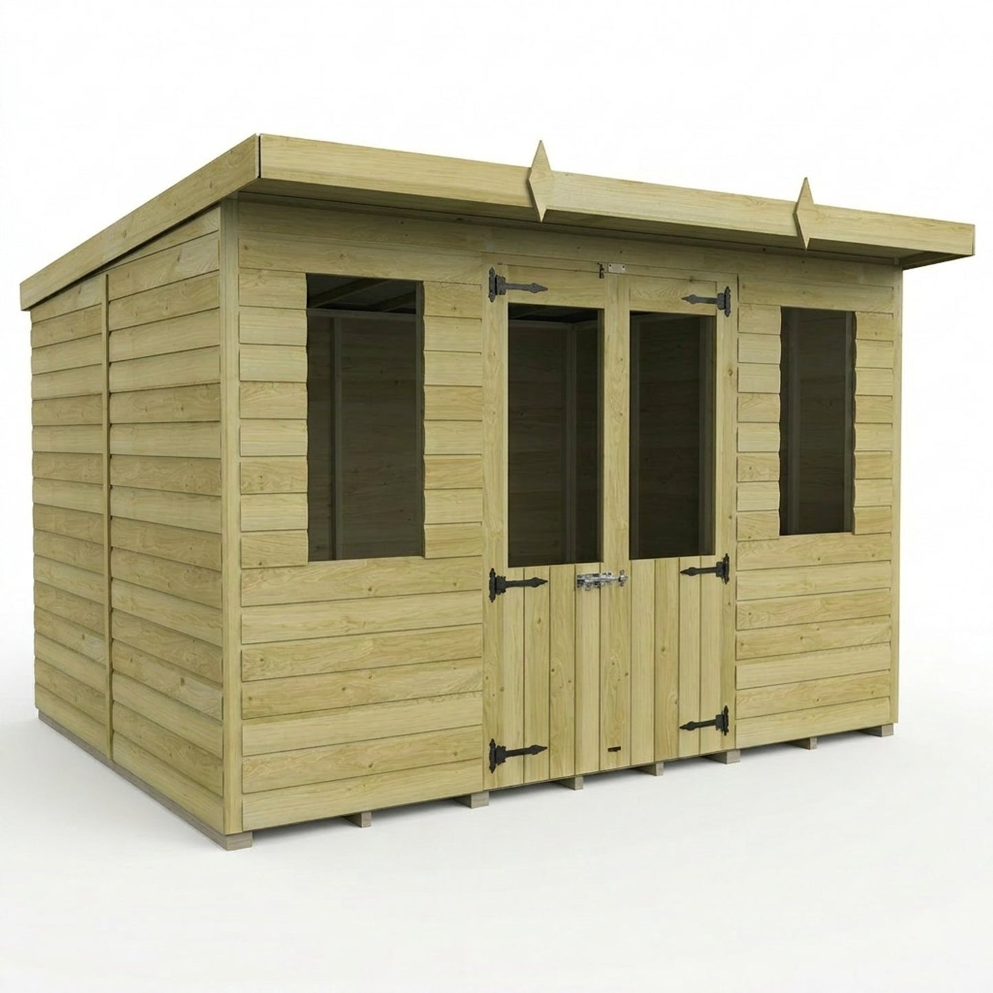 10 x 8 Pent Summer House - view 4