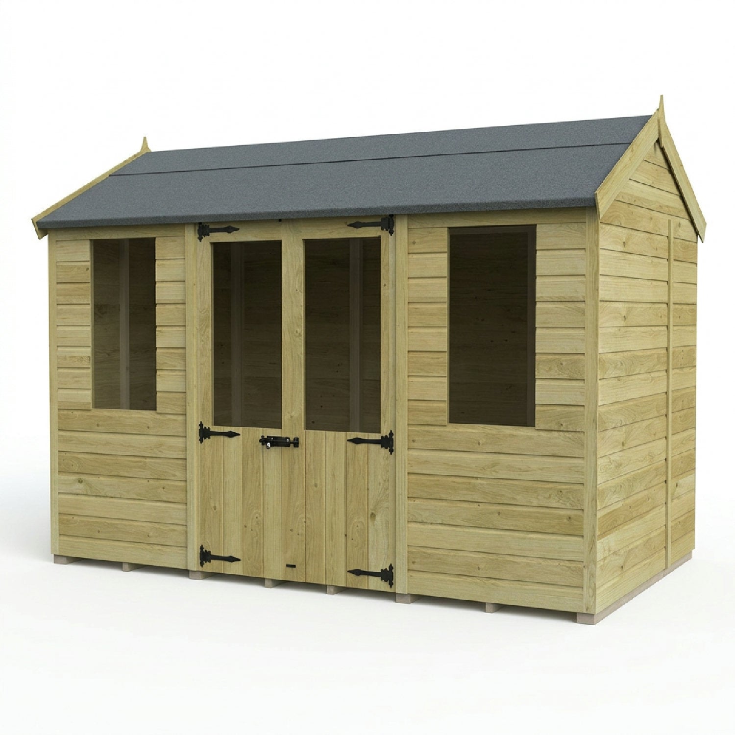 10 x 6 Apex Summer House - view 4