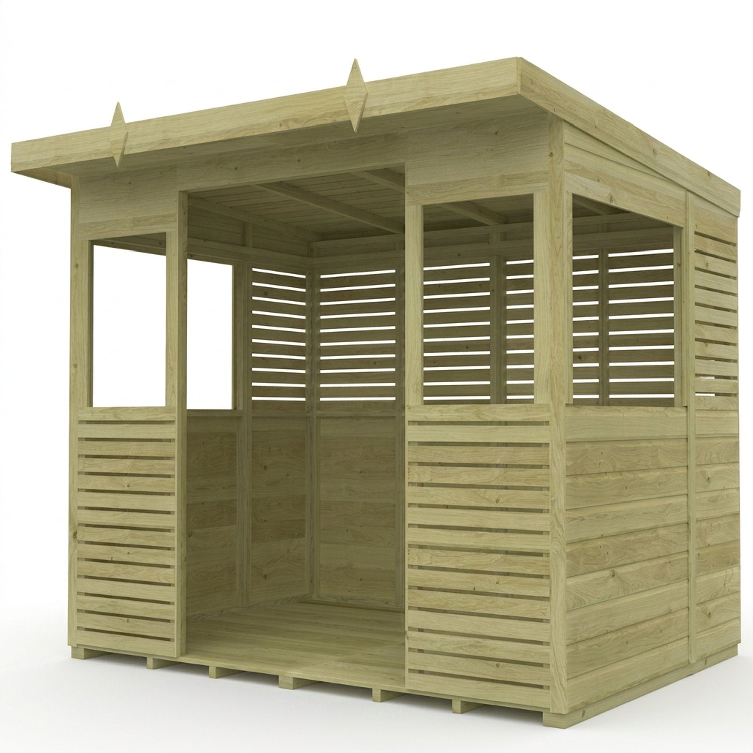 8 x 6 BBQ/Outdoor Kitchen Shelter - view 4