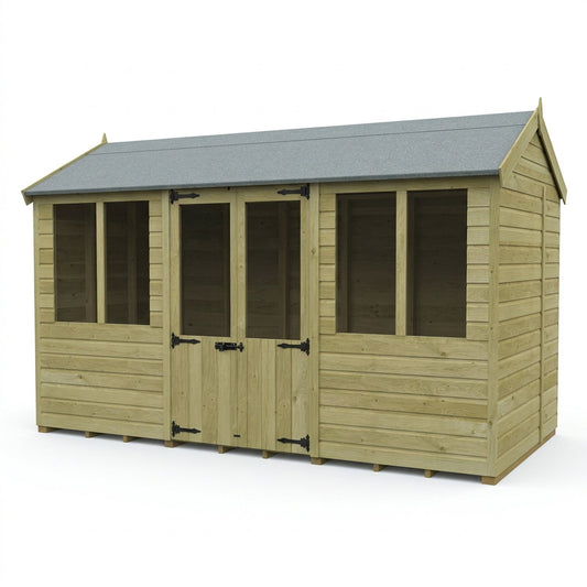 12 x 7 Apex Summer House - view 3
