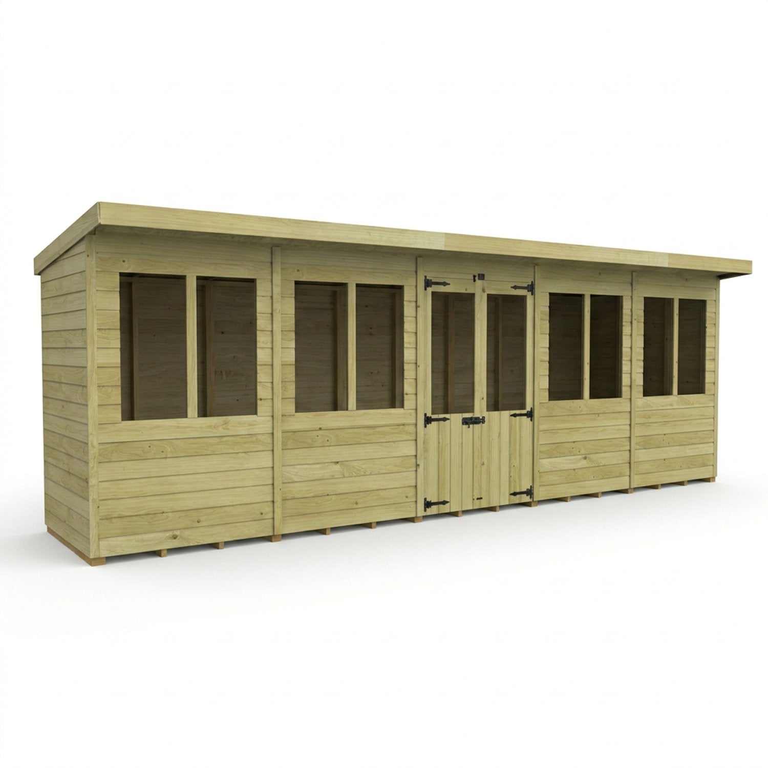 20 x 4 Pent Summer House - view 6