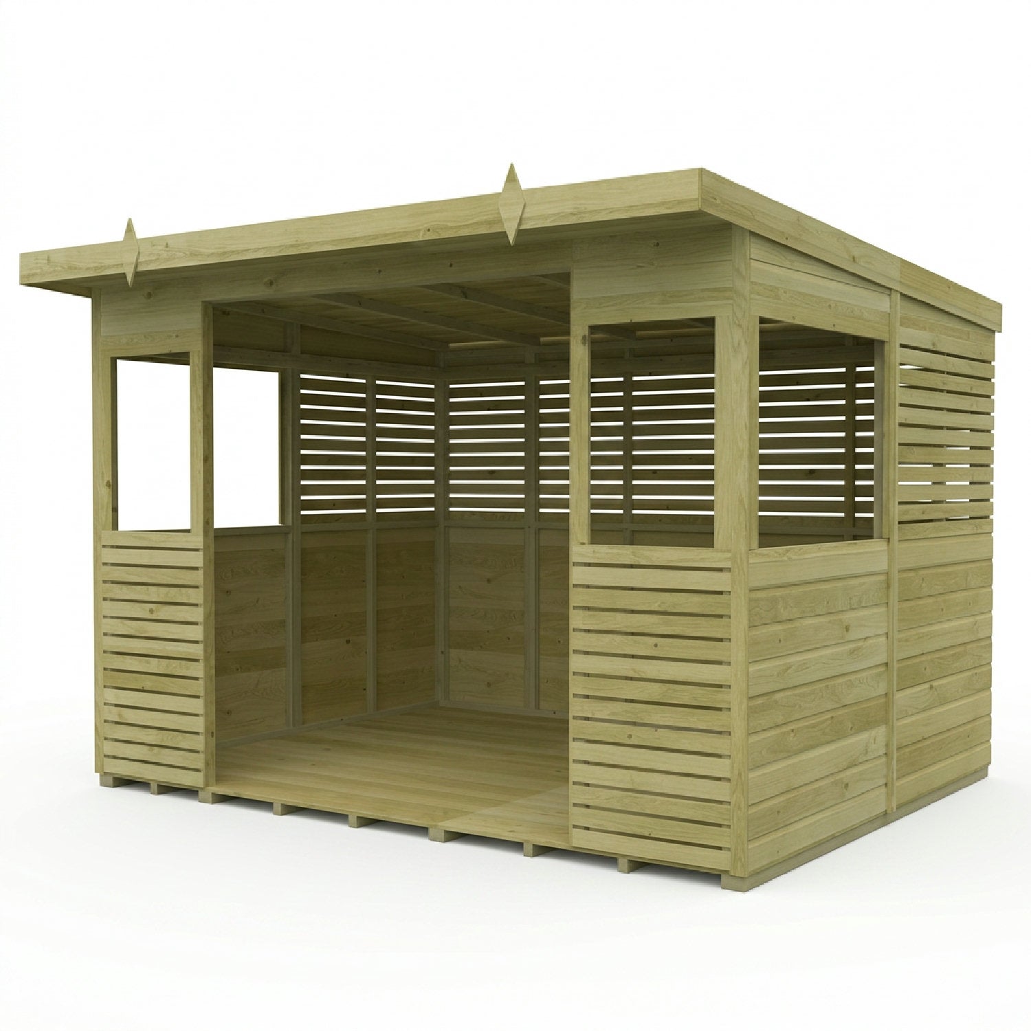 10 x 8 BBQ/Outdoor Kitchen Shelter - view 5