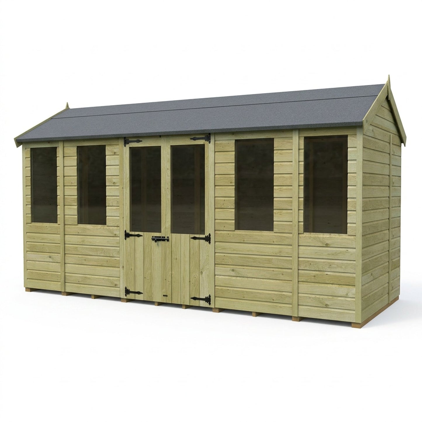 14 x 6 Apex Summer House - view 4