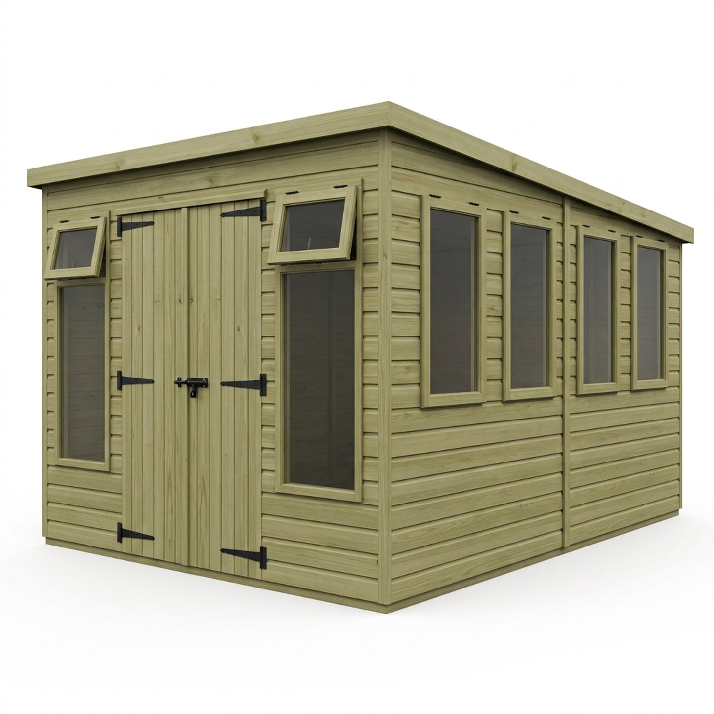 20 x 9 Pent Summerhouse - UK Made Timber Garden Building