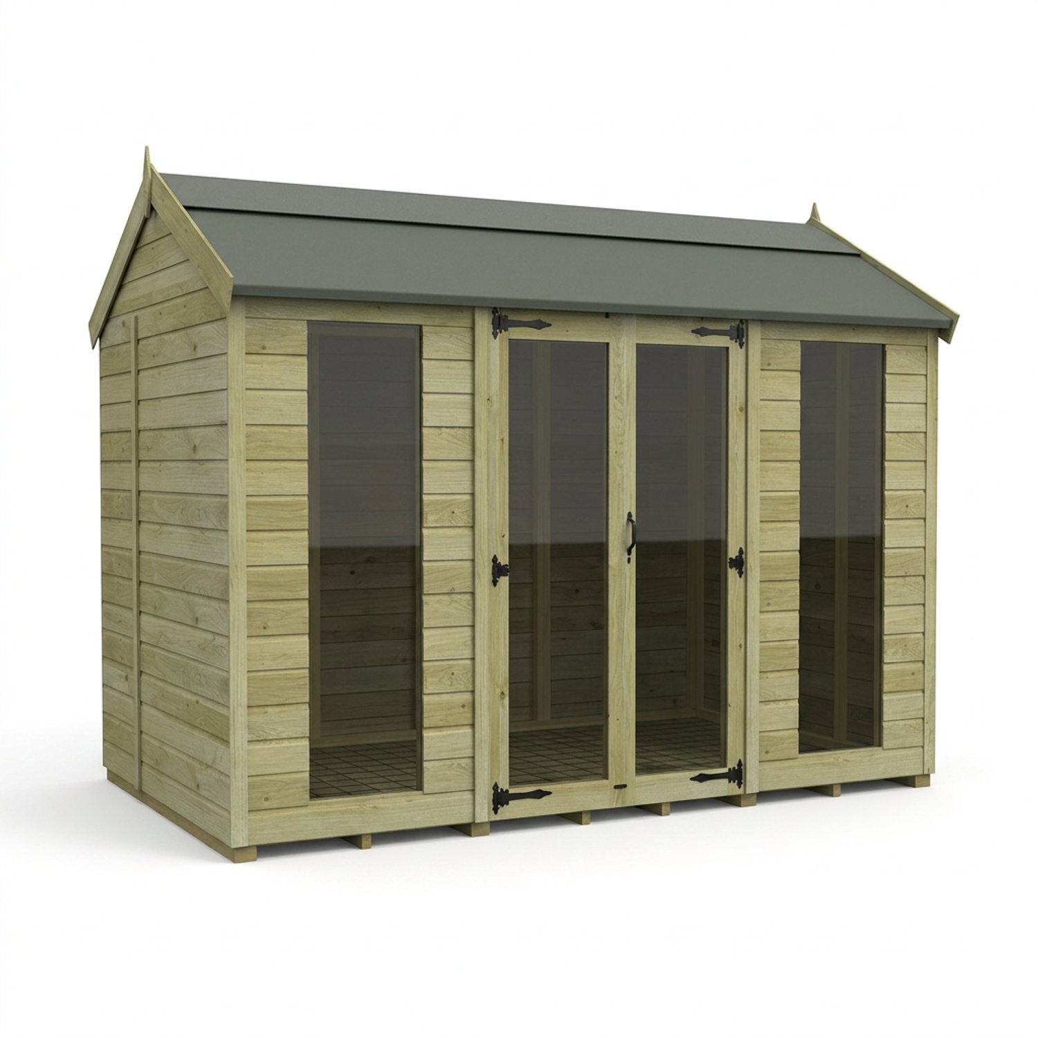 10 x 6 Apex Summer House (Full Height Window) - view 4