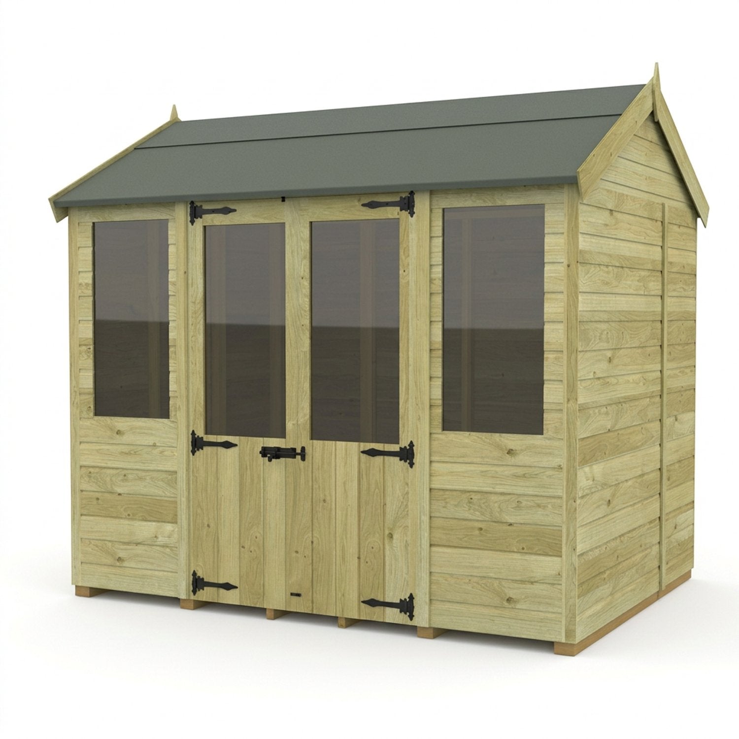 8 x 6 Apex Summer House - view 4