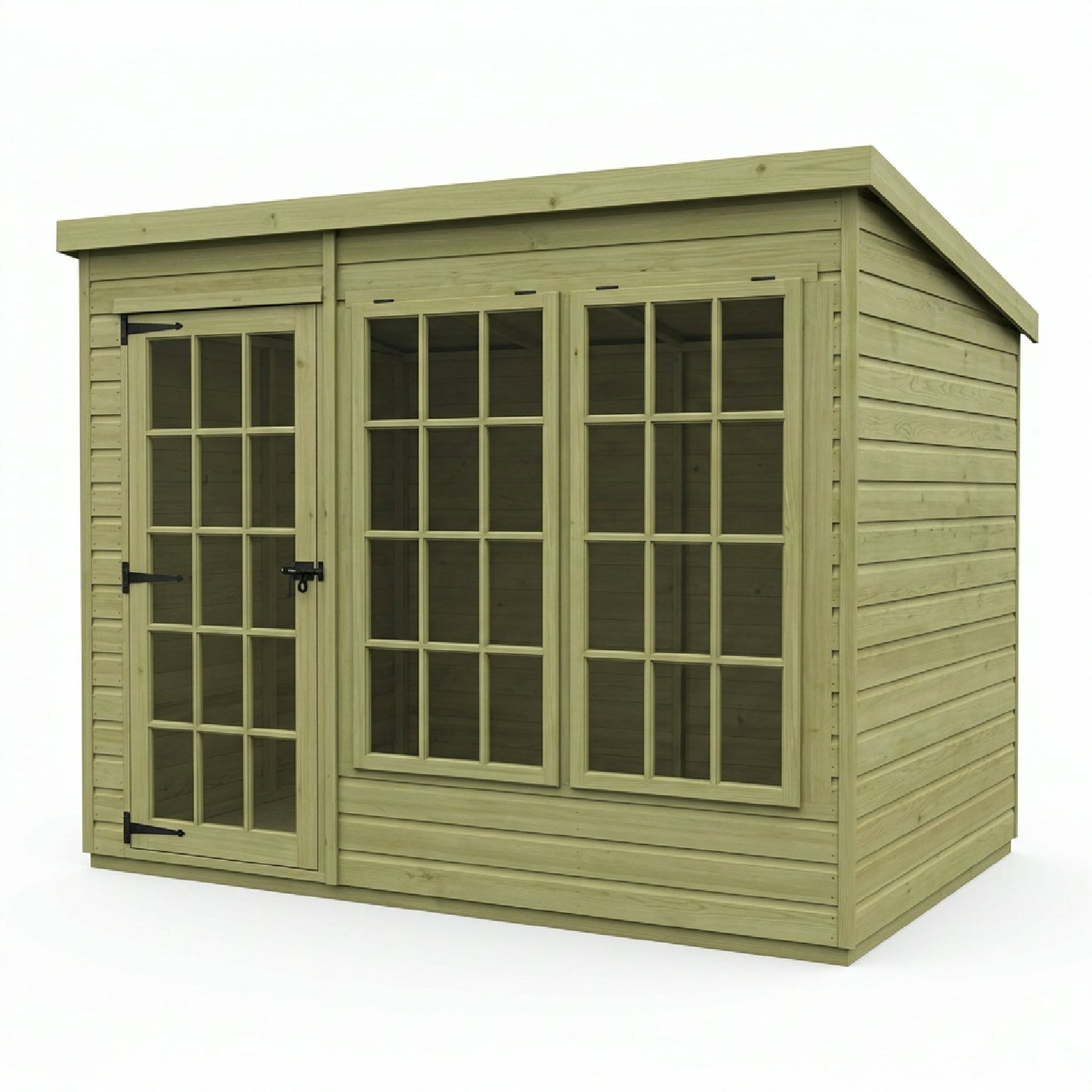 16 x 9 Pent Summerhouse - UK Made Timber Garden Building