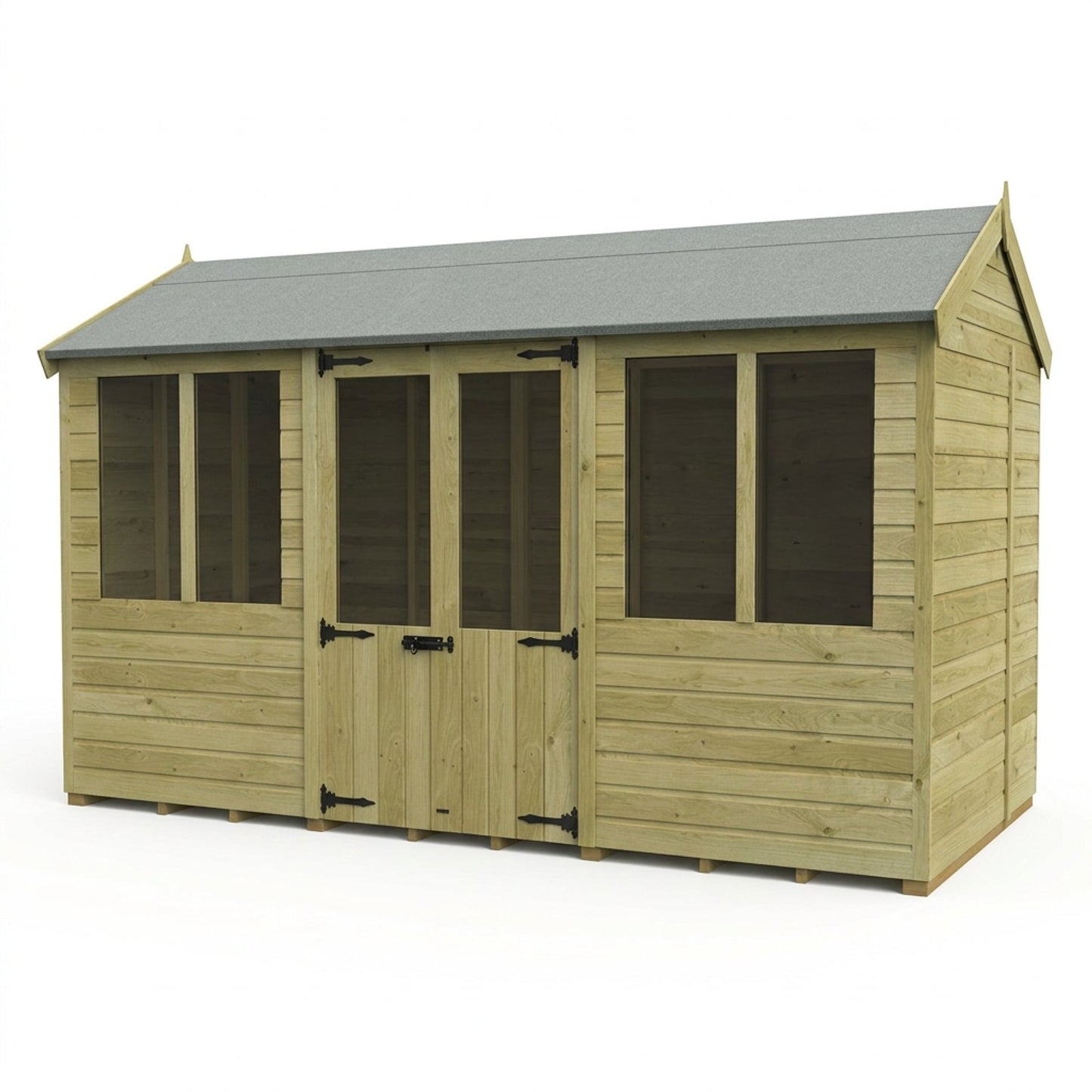 12 x 6 Apex Summer House - view 5