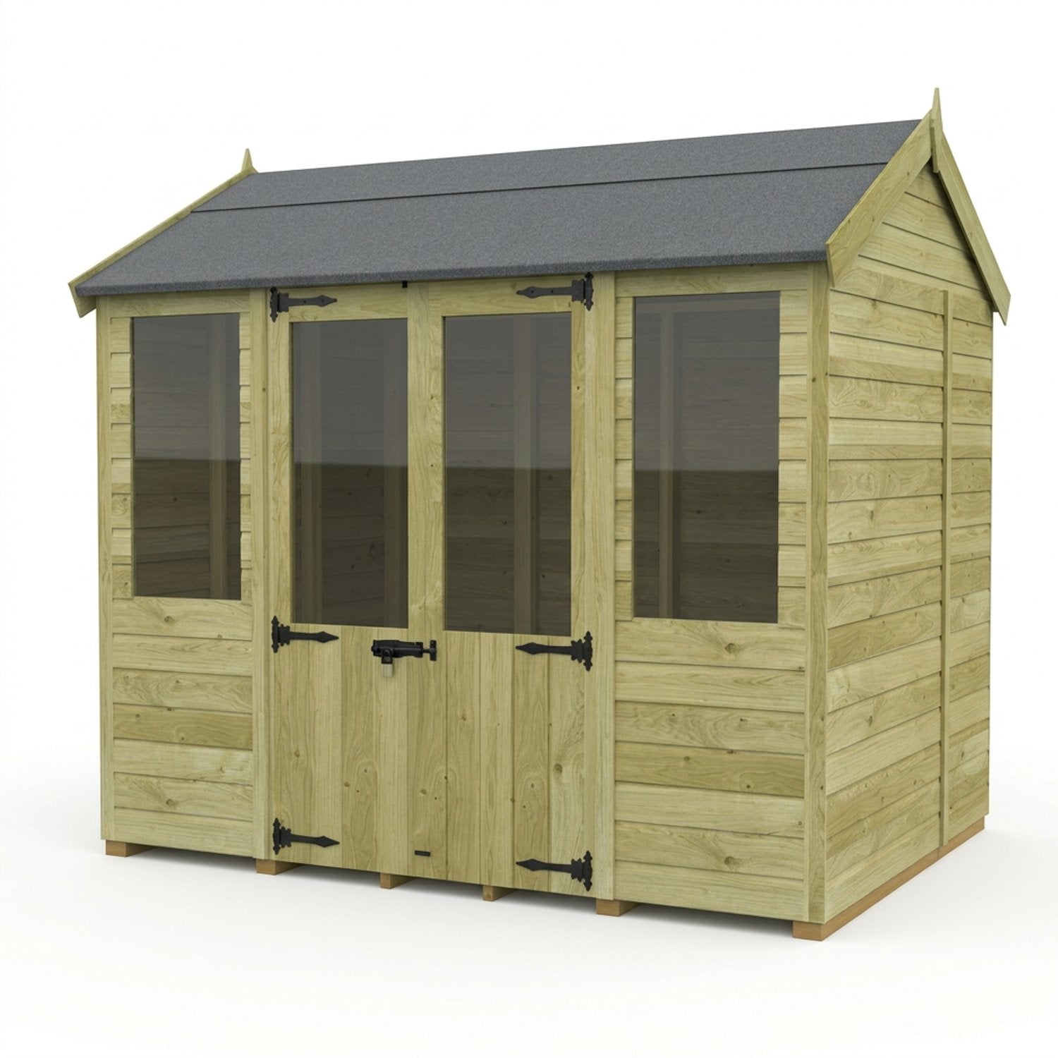8 x 5 Apex Summer House - view 4