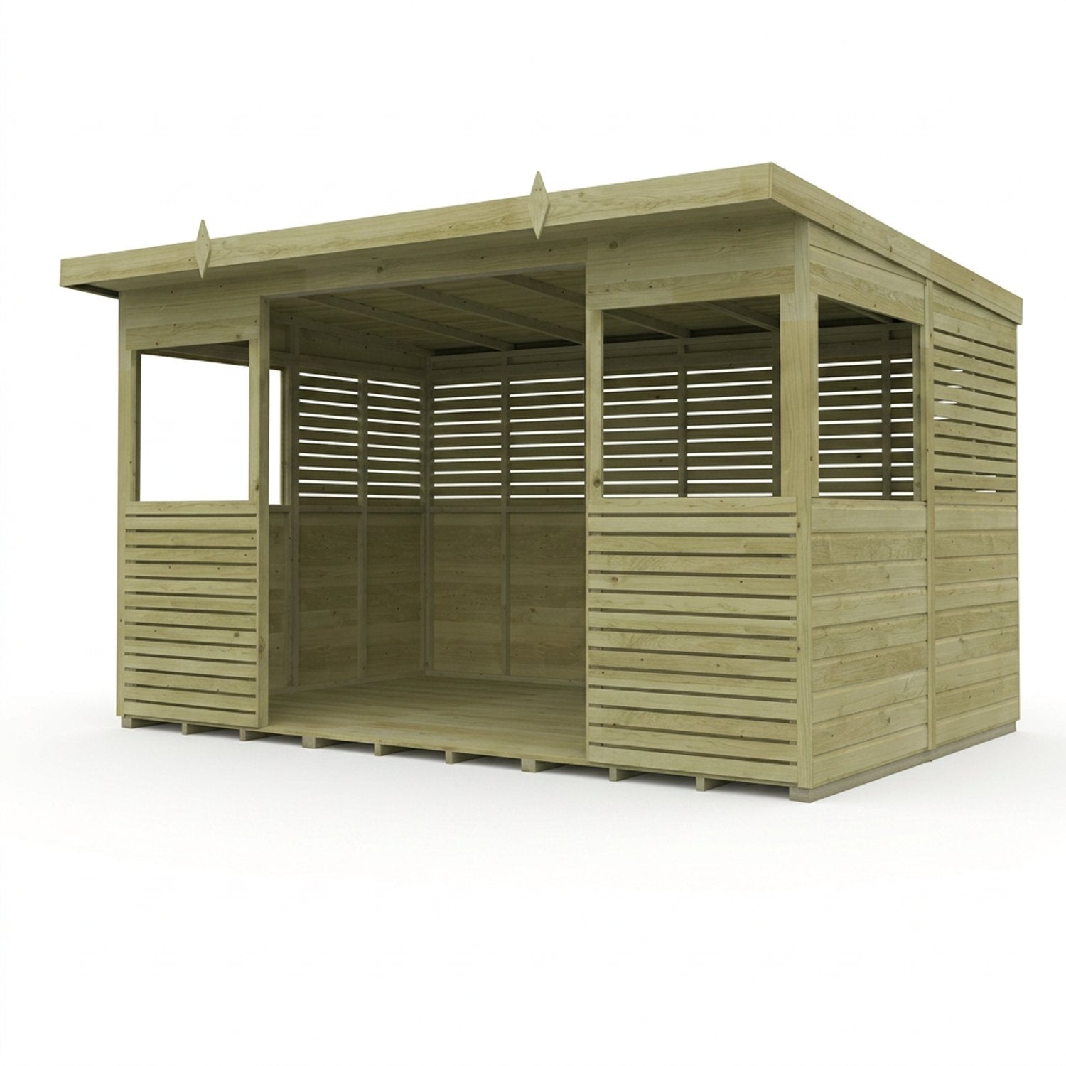 12 x 8 BBQ/Outdoor Kitchen Shelter - view 5