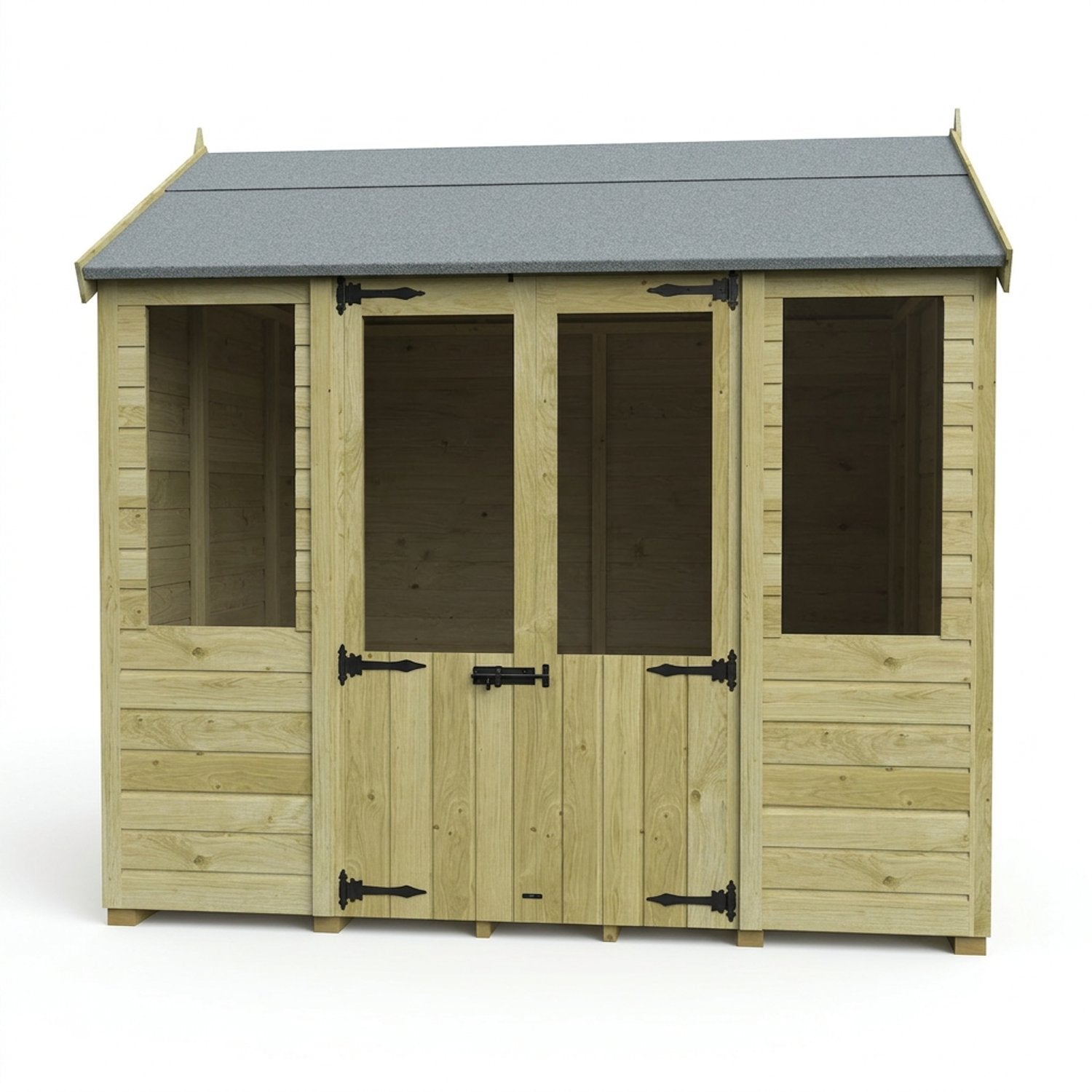 8 x 8 Apex Summer House - view 4
