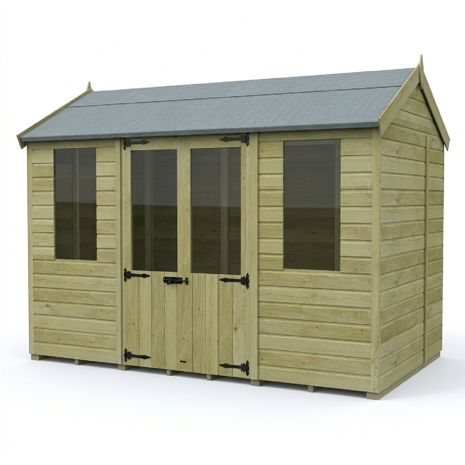 10 x 8 Apex Summer House - view 5