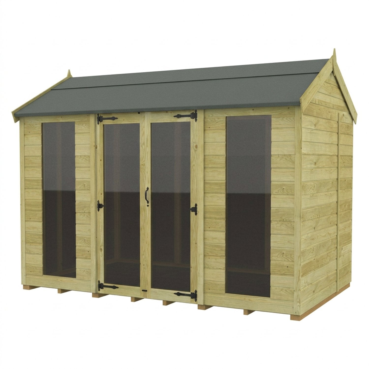 10 x 5 Apex Summer House (Full Height Window) - view 2