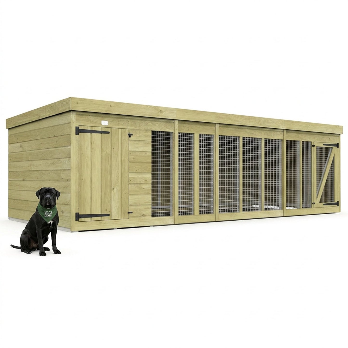 14 x 6 Dog Kennel And Run - view 6