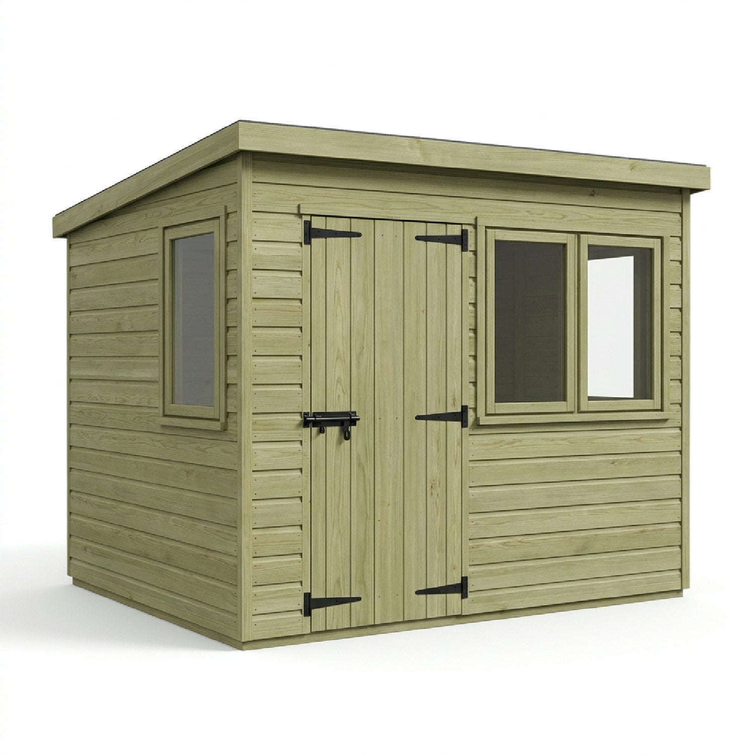 12 x 10 Pent Summerhouse - UK Made Timber Garden Building
