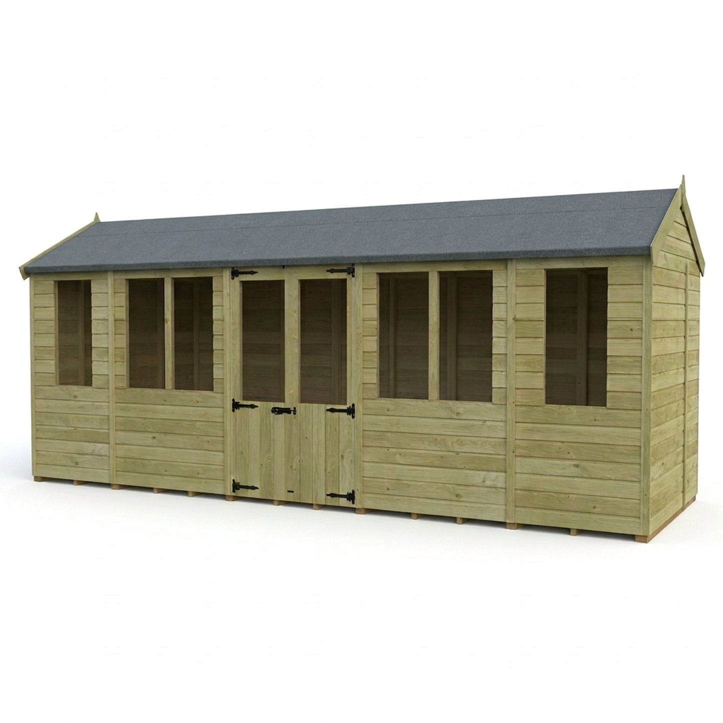 18 x 8 Apex Summer House - view 2